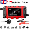 12V Intelligent Motorcycle Motorbike Car Battery Charger Automatic Smart Trickle