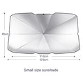 LEIBOO Car Sunshade Umbrella Car Sun Shade Protector Parasol Summer Sun Interior Windshield Protection Accessories Auto Shading