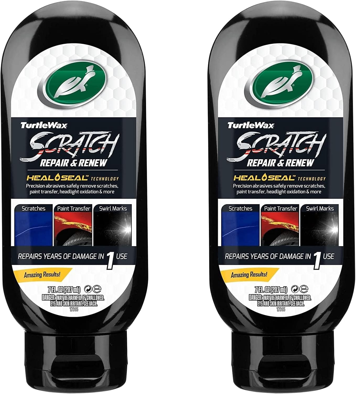 50935 Scratch Repair & Renew, 2-Pack: Car Paintwork Restorer and Scratch Repair Kit for Light to Minor Scratches, Swirls, Water Spots - Protects & Blends with Heal & Seal Technology