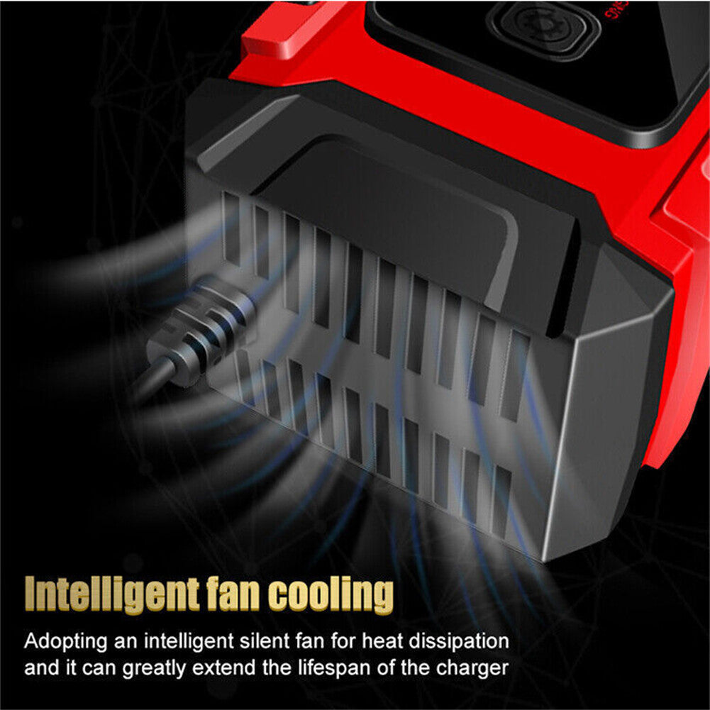 12V Intelligent Motorcycle Motorbike Car Battery Charger Automatic Smart Trickle