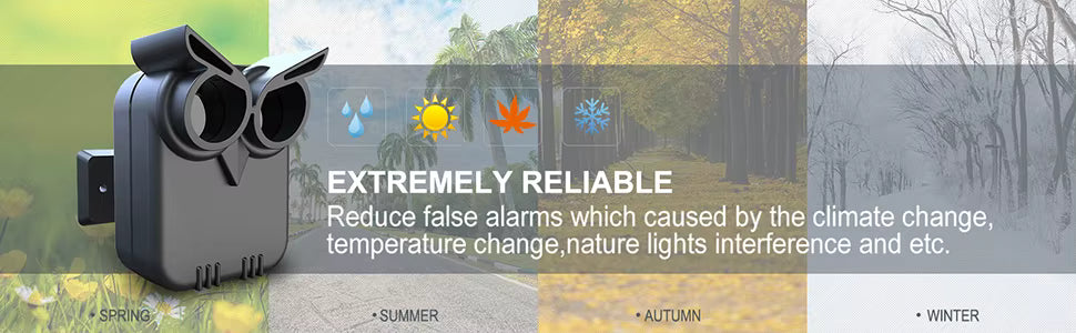 Wireless Driveway Security Alarm Waterproof PIR Motion Detector Garage Welcome Burglar Alarm Secure System Patrol